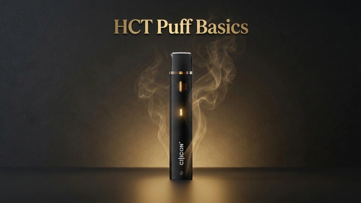 Ako vapovať HCT: nízky výkon, krátke potiahnutia