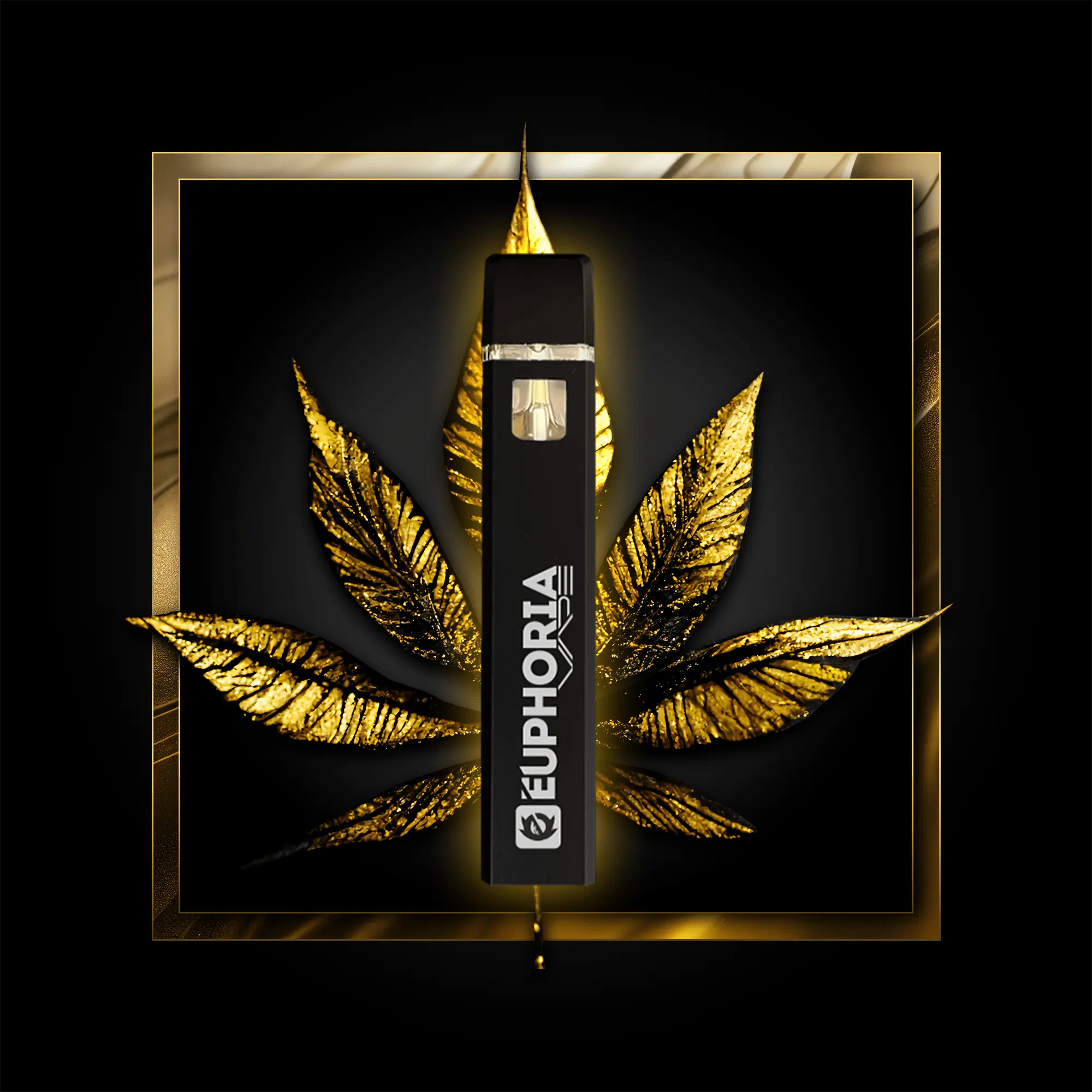 Eeuphoria OG Kush (jednorazové použitie) 500 šlukov - 1,00 ml. HHC