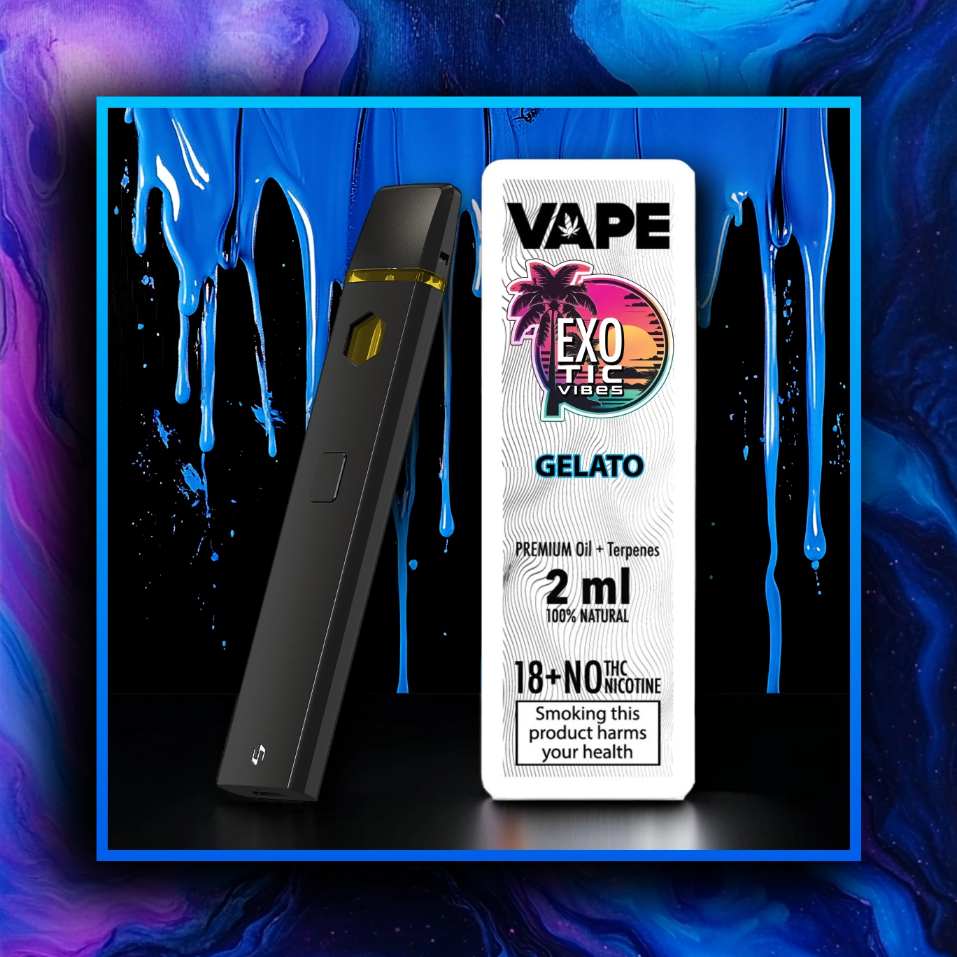 Gelato HHC Prémiový Vape - 2.00 ml. HHC