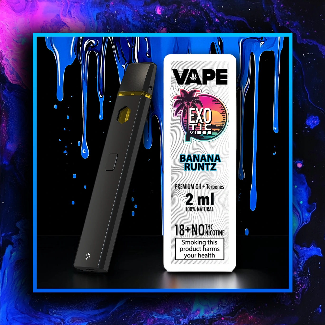 Banana Runtz HHC Prémiový Vape - 2.00 ml. HHC