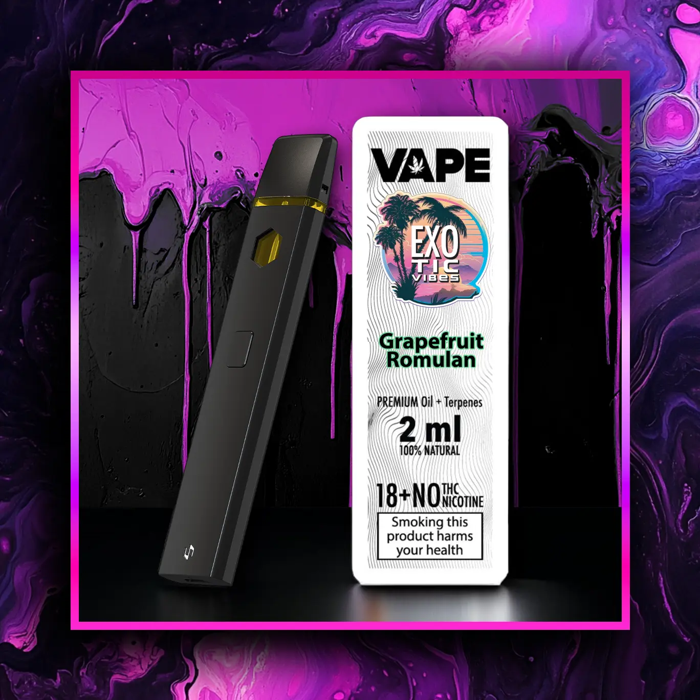 Grapefruit Romulan HHC Prémiový Vape - 2.00 ml. HHC