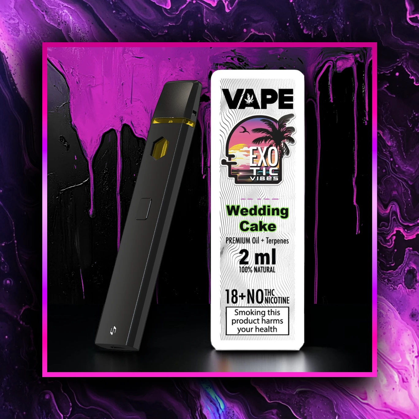 Wedding Cake HCT Prémiový Vape - 2.00 ml. - HCT vape